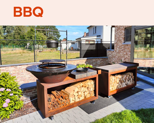 BBQ cortenstaal